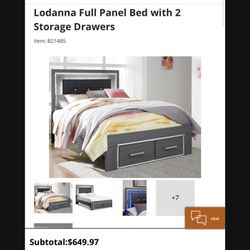 FULL SIZE BED FRAME