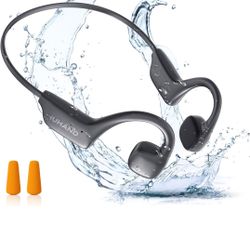 Bone Conduction Headphones, IPX6 Open-Ear Bluetooth Sports Headphones, Ultra-Light Headphones Wireless Bluetooth for Exercise Cycling Running