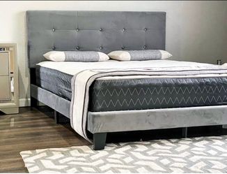 NEW QUEEN AND KING SIZE BED WITH MATTRESS AND FREE DELIVERY
