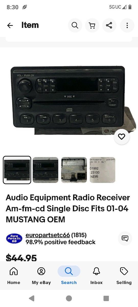 Ford Explorer Radio