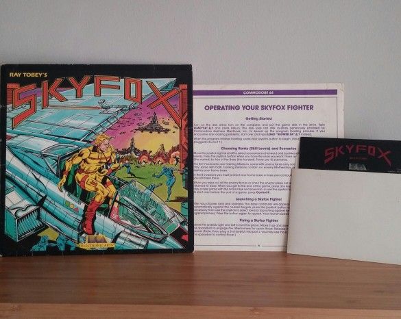 Retro Skyfox Commodore 64 Game