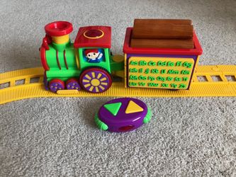 Alphabet Train with remote