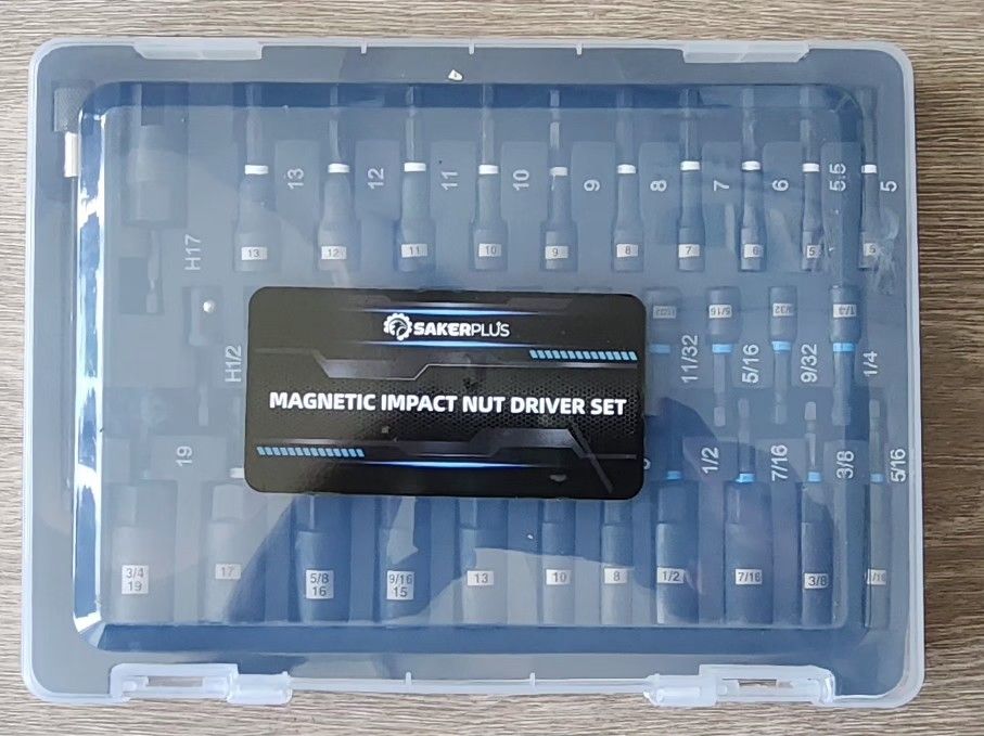 Magnetic Impact Nut Driver Set