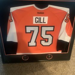 Philadelphia Flyers Game Used Jersey Hal Hill
