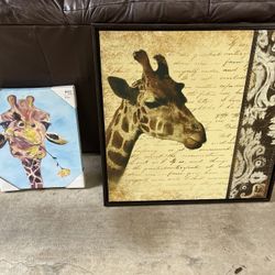 Giraffe Wall Art