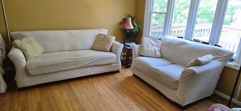 Couch and Love Seat Set