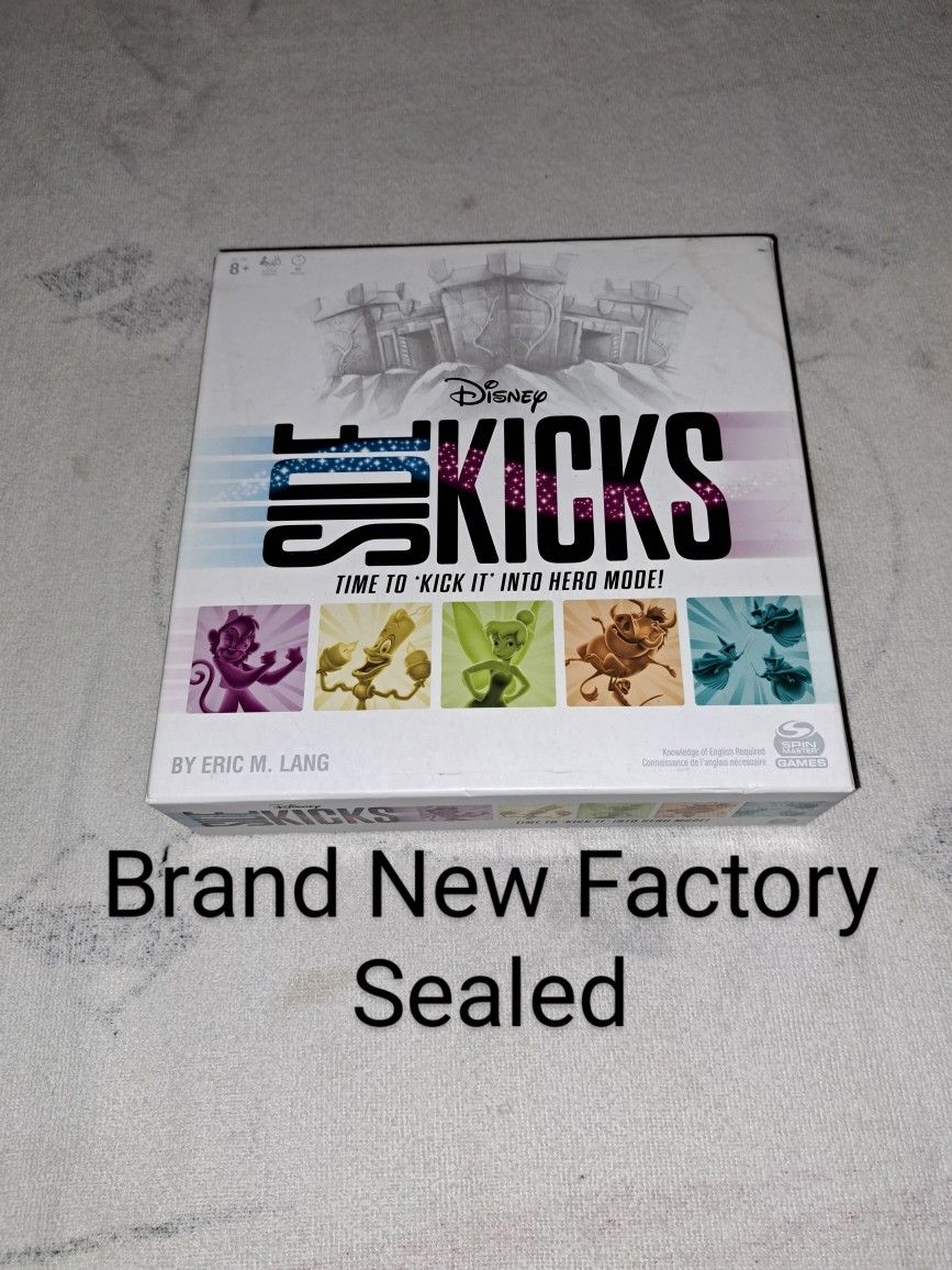 Brand New Factory Sealed Disney Sidekicks Board Game
