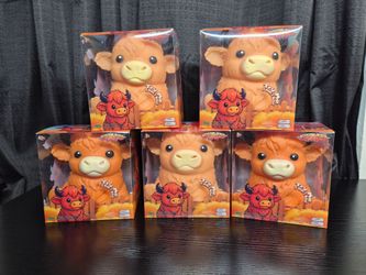 Highland Cow Squishy Toy Five Below Exclusive New in Box!⭐️