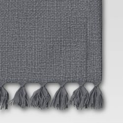 Threshold Gray Table Runner 