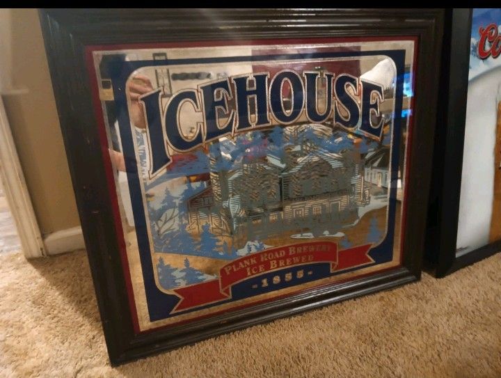 Ice House Wall Bar Sign