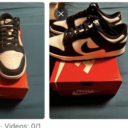 Nike sneakers. Black and white. Men’s size 9