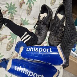 Soccer Shoes, Shin Guards, Socks