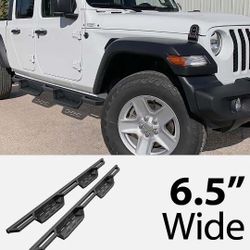 LA Zona Auto Parts 2020 to 2025 Jeep Gladiator Crew Cab Steps Running Boards