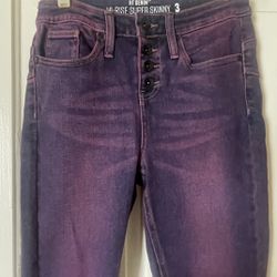 Hot Topic Purple Jeans