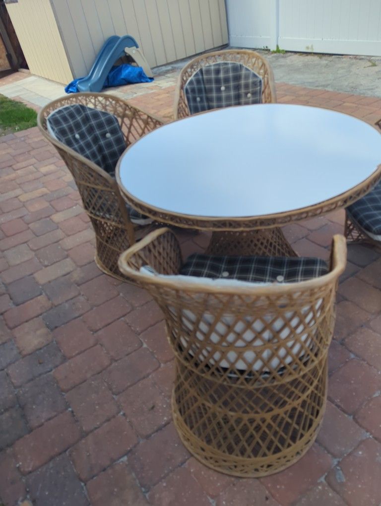 Indoor/Outdoor table and Chairs