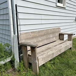 Wooden Bench 