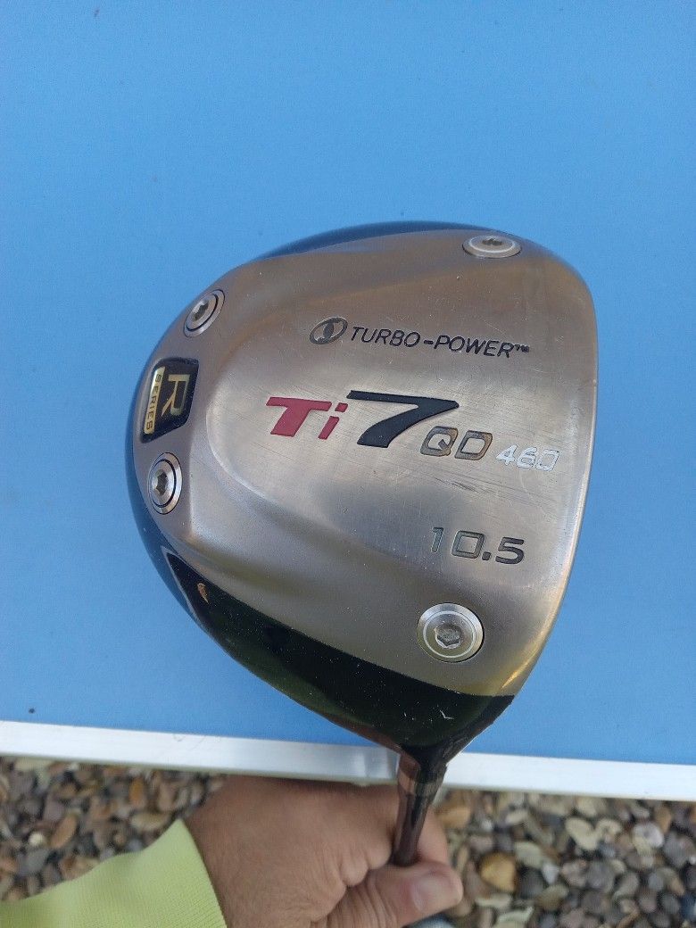 Turbo Power Ti 7 QD 460 10.5 Degree Driver