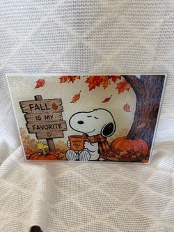 Snoopy cutting board