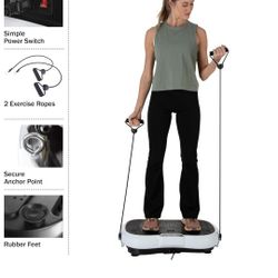 Vibration Plate Exercise Machine Workout Equipment 