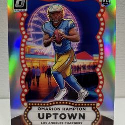 2025 Panini Donruss Optic Uptown Omarion Hampton RC #16 Case Hit MINT 💎💎💎