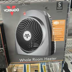 VH(contact info removed)-Watt Electric Portable Space Heater, Whole Room Vortex Heat Circulation, Charcoal