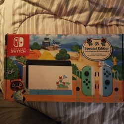 Nintendo Switch Animal Crossing Special Edition 