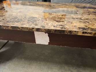 1 coffee table with 2 side tables