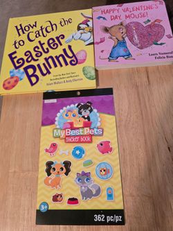2 Books & 1 Sticker Book