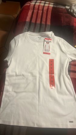 Blusa Blanca De Mujer Marca Dkny