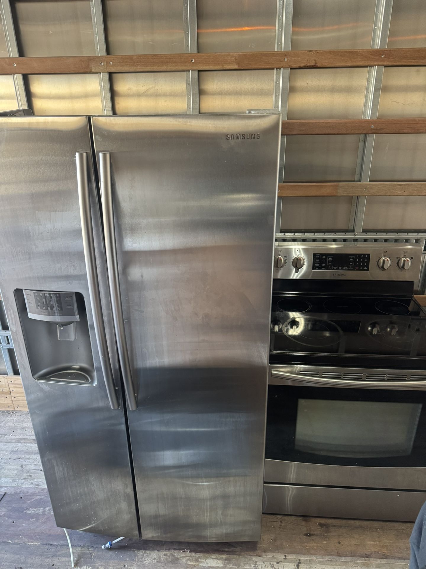 Samsung fridge & stove