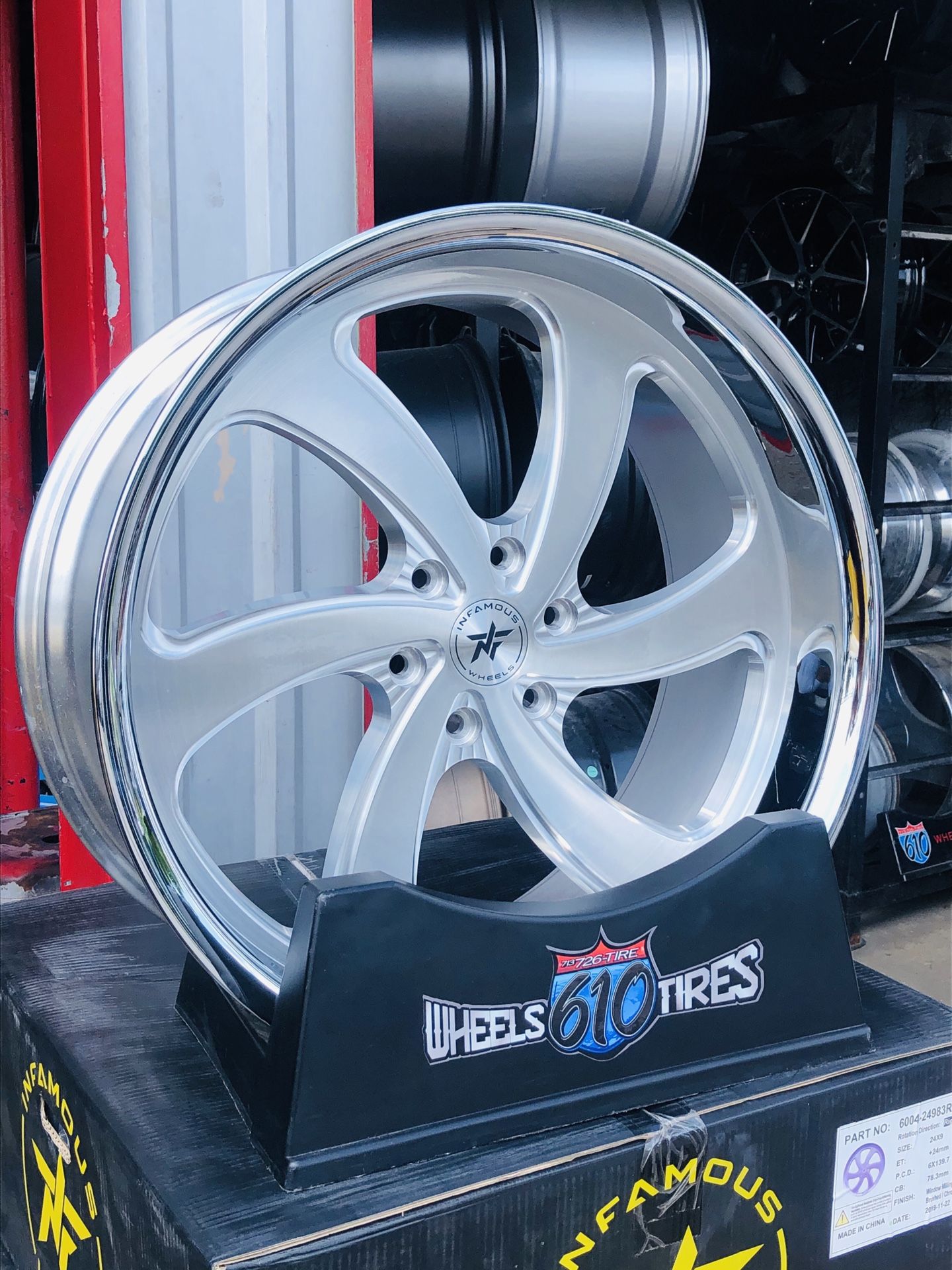 ‼️24” INFAMOUS WHEELS STAGGERED‼️ $3,200 WHEELS & TIRES‼️ 5 & 6 LUG CHEVROLET & GMC ‼️ FINANCING AVAILABLE NO CREDIT NEEDED TO APPLY‼️