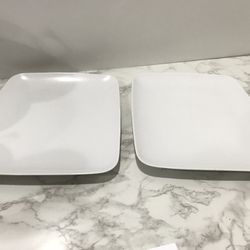 Crate & Barrel Porcelain Serving Dishes