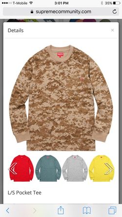 L/S supreme pocket shirt