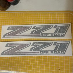 2014- 2018 CHEVY Z71 OFF ROAD Silverado GMC Decal Set Vinyl Sticker