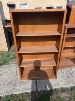 Wood Bookcase