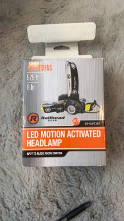 LED motion activated headline