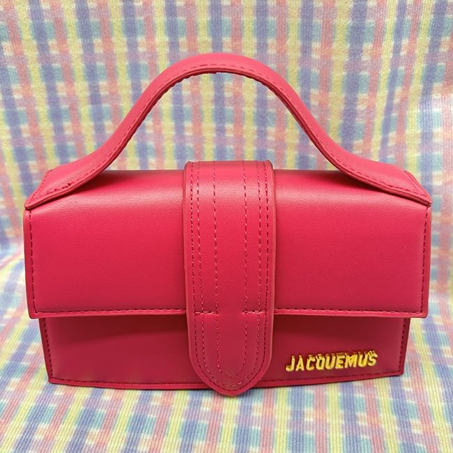 Flap Crossbody Bag Pink Handbag Solid Color Shoulder Bag