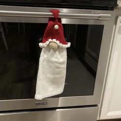 Blue Or Red Gnome Towel Holders