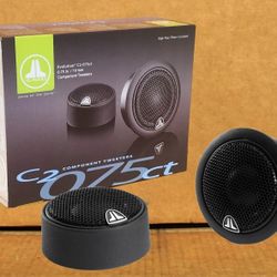 JL Audio C2 Car Speakers Set 3/4" Silk Dome Tweeters 125 Watts C2-075CT 🚨 Payment Options Available 🚨 No Credit Needed 🚨 