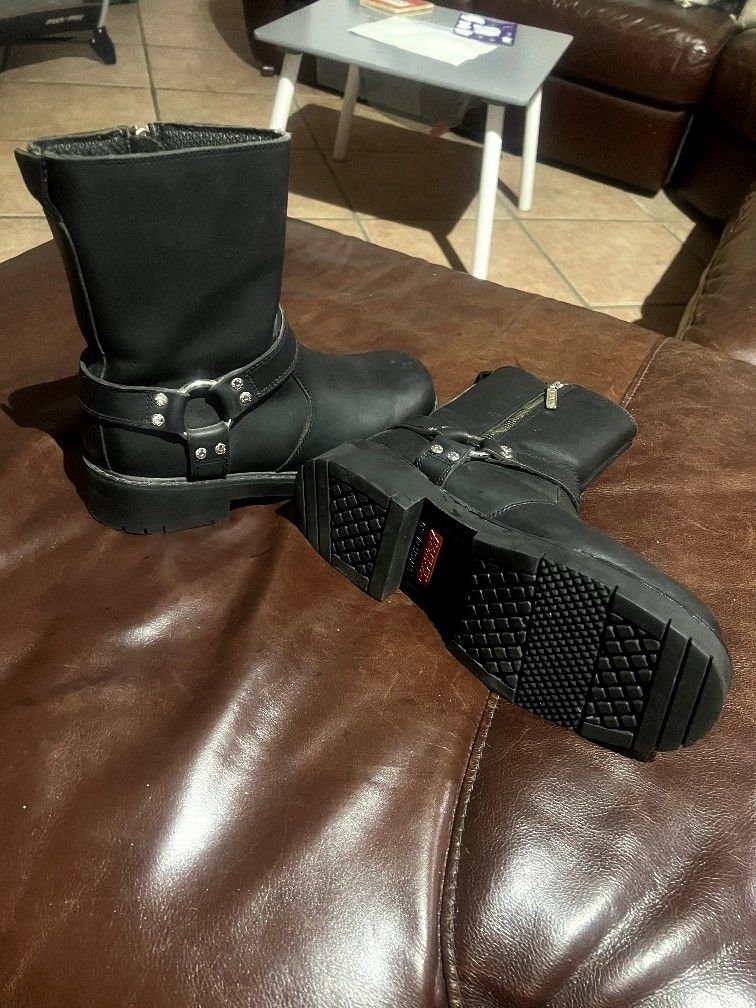Harley Davidsons Leather Boots