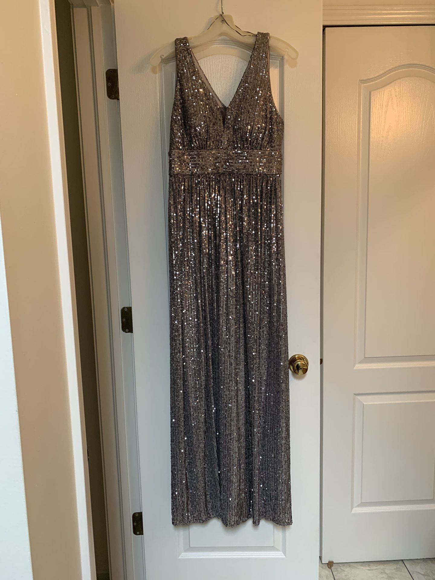 Sequin Prom Dress Size 8