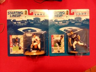 4 Starting Lineup Baseball Figures