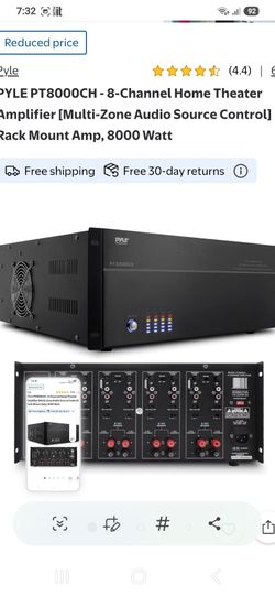 8000 Watts amplifier