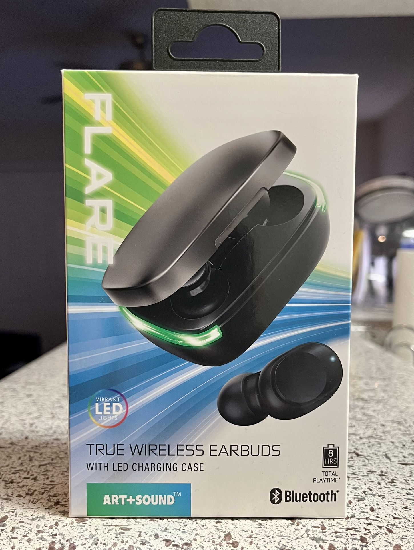 Flare, True Wireless Earbuds, Black