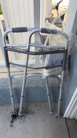 Brand new walker with accessories