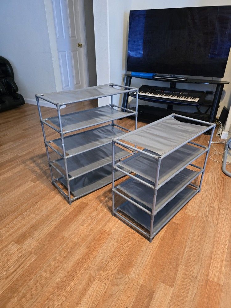 Shoe Rack With Detachable Shoe Storage Shelves
