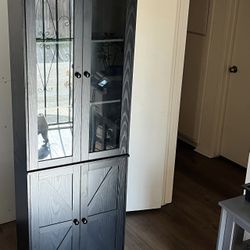 Bookcase Pantry Cabinets Storage 