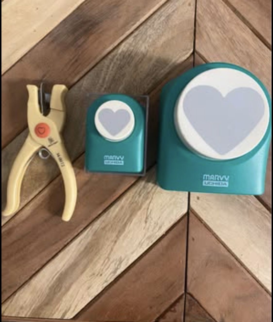 Heavy Duty Metal Heart Paper Cutters For Crafts