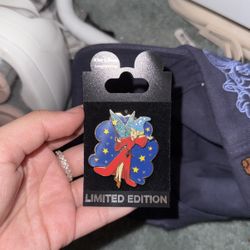 Tinkerbell Sorcerer Mickey Pin