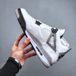 Jordan 4 White Cement 34